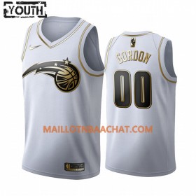Maillot NBA Orlando Magic Aaron Gordon 00 Nike 2019-20 Blanc Golden Edition Swingman - Enfant